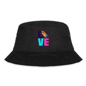 Love For Colorful Hot Dogs Design - Bucket Hat - black - Front - Lela (165cm)