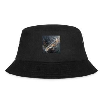 Saxophon - Bucket Hat - Schwarz - Vorne - Lela (165cm)