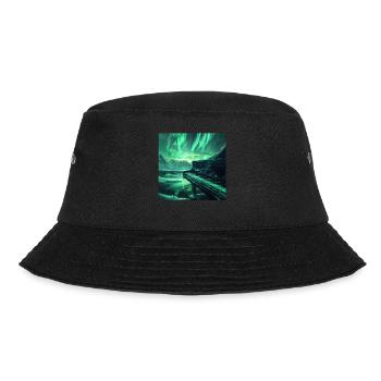Klavier - Bucket Hat - Schwarz - Vorne - Lela (165cm)