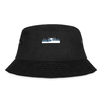 Winter-Skiabenteuer Winter Skiing Adventure - Bucket Hat - black - Front - Lela (165cm)