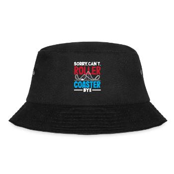 Sorry Kann Nicht Achterbahn Bye - Bucket Hat - Schwarz - Vorne - Lela (165cm)