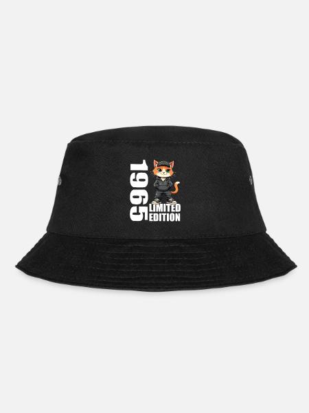 Limited Edition 1965 Geburtstag 1965 Geboren - Bucket Hat - Schwarz