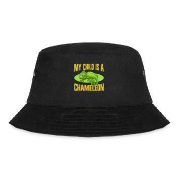 Chameleon Gifts - Bucket Hat - Schwarz - Vorne - Lela (165cm)