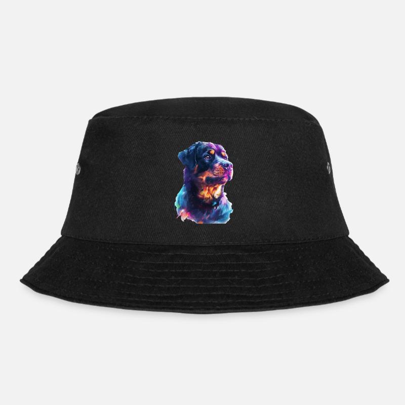 Rottweiler - Bucket Hat - Schwarz