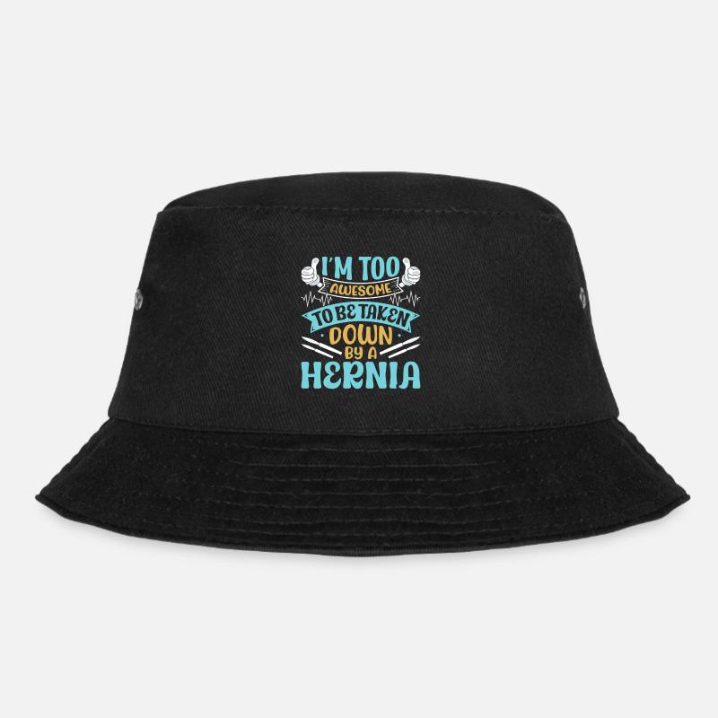 Hernia Surgery - Bucket Hat - Schwarz