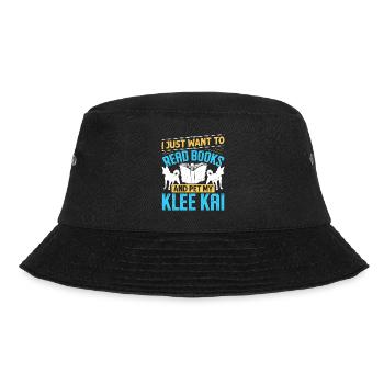 Alaskan Klee Kai - Bucket Hat - Schwarz - Vorne - Lela (165cm)