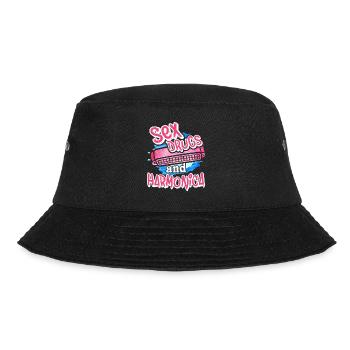 Sex Drugs And Harmonica - Bucket Hat - black - Front - Lela (165cm)