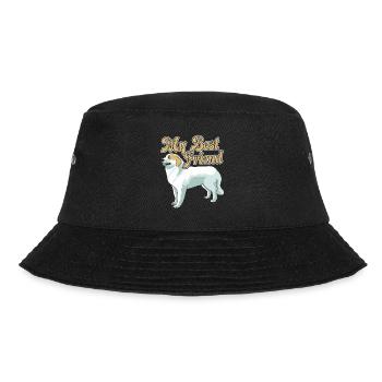 Great Pyrenees Is My Best Friend - Bucket Hat - black - Front - Lela (165cm)