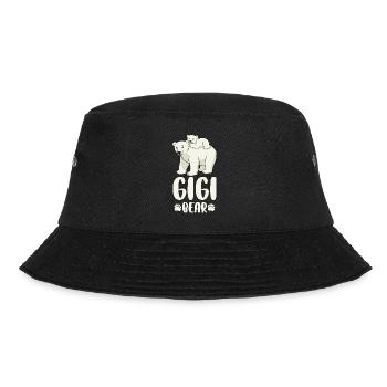 Gigi Bear - Bucket Hat - black - Front - Lela (165cm)