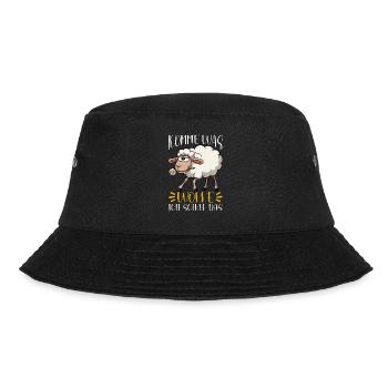Come on, what do I want sheep that is more motivating - Bucket Hat - black - Front - Lela (165cm)