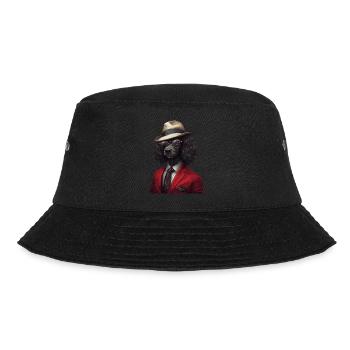 Pudel - Bucket Hat - Schwarz - Vorne - Lela (165cm)