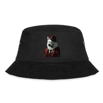 Samojede - Bucket Hat - Schwarz - Vorne - Lela (165cm)