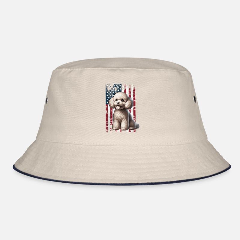 Poodle US Pudel Bucket Hat