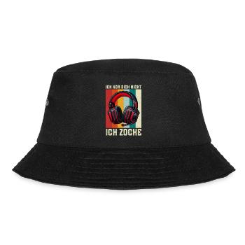 Gaming Gamer Gamer Video Player Console PC Gaming - Bucket Hat - black - Front - Lela (165cm)