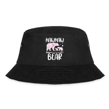 Mawmaw Bear - Bucket Hat - Schwarz - Vorne - Lela (165cm)