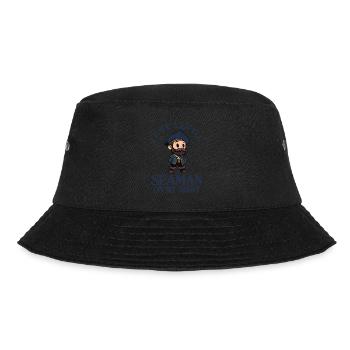 Ich Habe Einen Kleinen Seemann Auf Meinem Shirt - Bucket Hat - Schwarz - Vorne - Lela (165cm)
