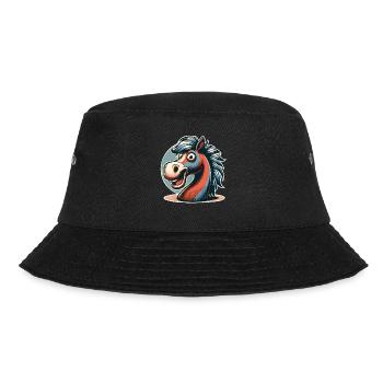 Horse - Bucket Hat - black - Front - Lela (165cm)