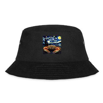 Krabbe - Bucket Hat - Schwarz - Vorne - Lela (165cm)
