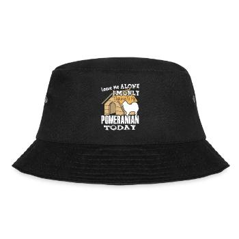 I Am Only Talking To My Pomeranian - Bucket Hat - black - Front - Lela (165cm)