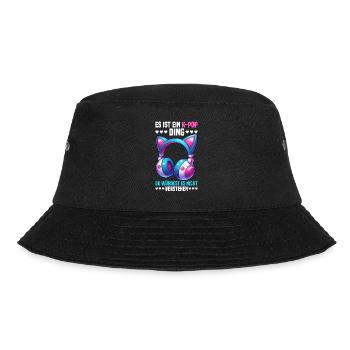 K-Pop Koreanischer Musik Kpop Fans Kdrama - Bucket Hat - Schwarz - Vorne - Lela (165cm)
