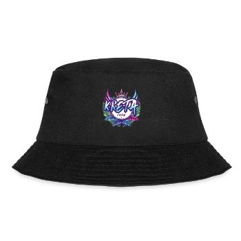 Kreta Crew Bunt - Bucket Hat - Schwarz - Vorne - Lela (165cm)