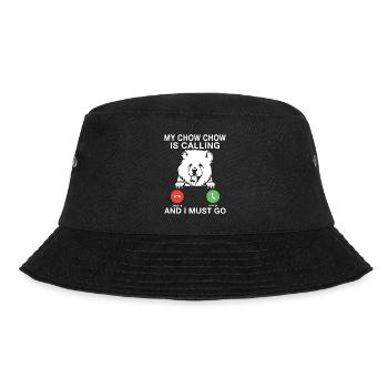Chow Chow Gifts - Bucket Hat - Schwarz - Vorne - Lela (165cm)