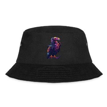 Geier - Bucket Hat - Schwarz - Vorne - Lela (165cm)