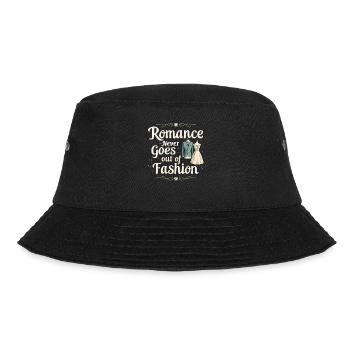 Romantic Nostalgia Vintage Romance Classic Love - Bucket Hat - black - Front - Lela (165cm)