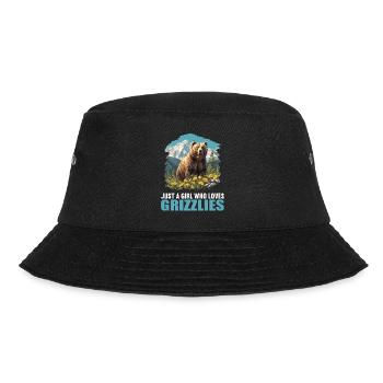 grizzly bears Grizzly bear - Bucket Hat - black - Front - Lela (165cm)