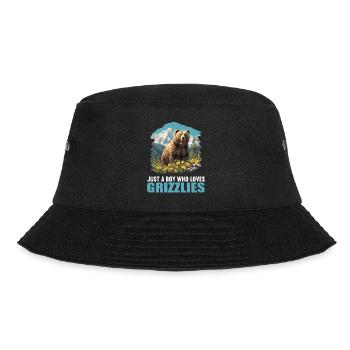 grizzly bears Grizzly bear - Bucket Hat - black - Front - Lela (165cm)