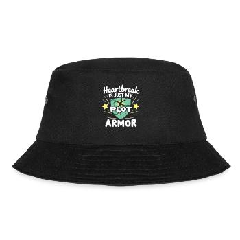 Trennungsermächtigung, Selbstliebe, Neuanfänge - Bucket Hat - Schwarz - Vorne - Lela (165cm)