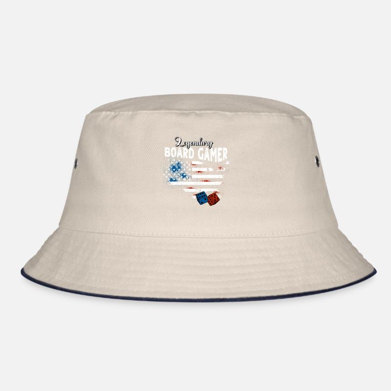 Brettspieler US Bucket Hat