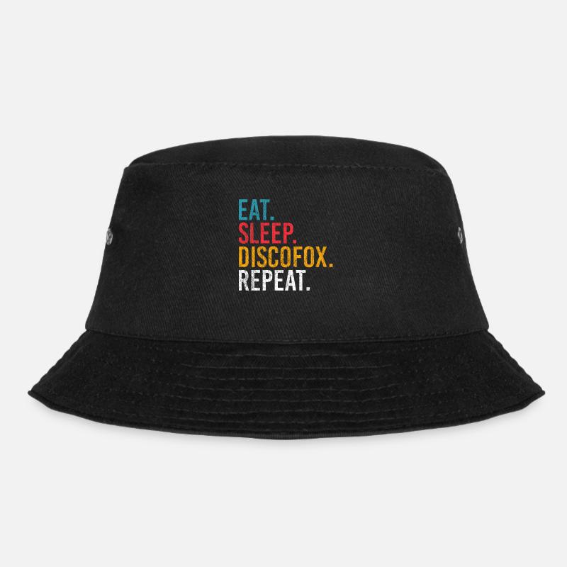 Eat Sleep Discofox Repeat for Dancers - Bucket Hat - black