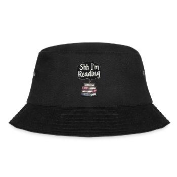 Book-like humour, Witty reading quotes, Literary - Bucket Hat - black - Front - Lela (165cm)