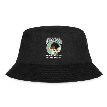 Love My Australian Shepherd - Bucket Hat - black - Front - Lela (165cm)