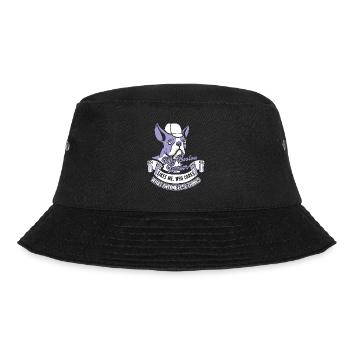 My Boston Terrier Likes Me - Bucket Hat - black - Front - Lela (165cm)