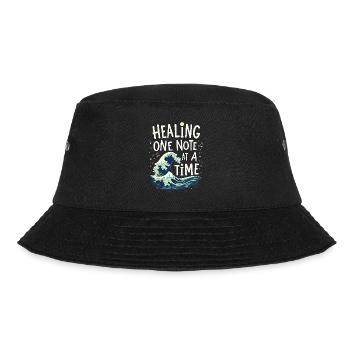 Music Therapy Emotional Healing Relaxation - Bucket Hat - black - Front - Lela (165cm)