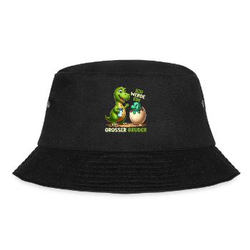 Je vais être grand frère dinosaure nouveau frère - Bob - noir - Devant - Lela (165cm)