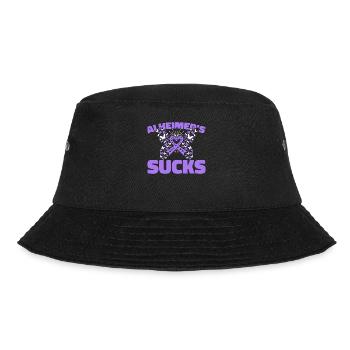 Alzheimer Funny Alzheimers - Bucket Hat - black - Front - Lela (165cm)