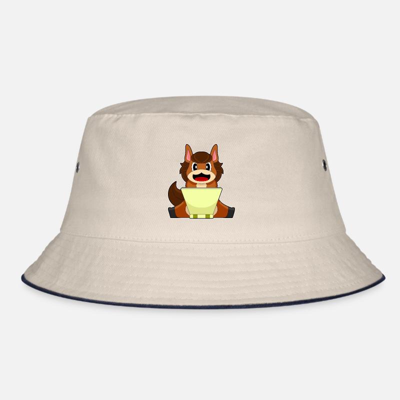 Pferd Laptop Bucket Hat