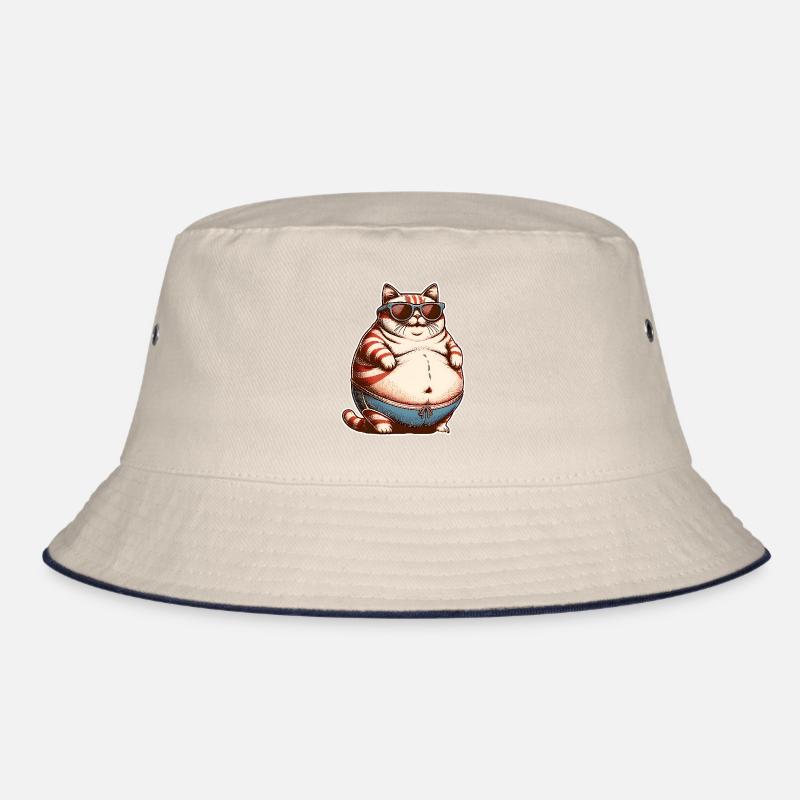 Dicke Katze Bucket Hat