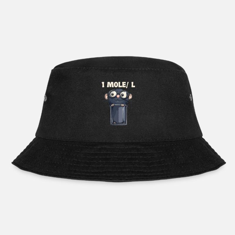 1 mole/l Chimie Humour pour les scientifiques et les scientifiques - Bob - noir