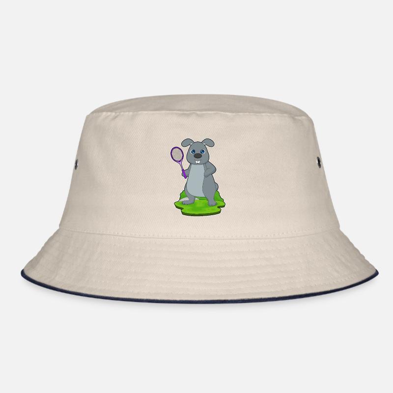 Rabbit Tennis Rackets Bucket Hat