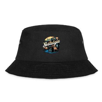 Vintage Arcade Gaming Videospiel Nostalgi - Bucket Hat - Schwarz - Vorne - Lela (165cm)