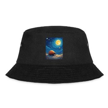 Isopod Owner Entomologist Rollie Pollie Lover Pill - Bucket Hat - Schwarz - Vorne - Lela (165cm)