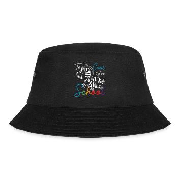 Too Cool For School Stem Sped Education Llama - Bucket Hat - black - Front - Lela (165cm)