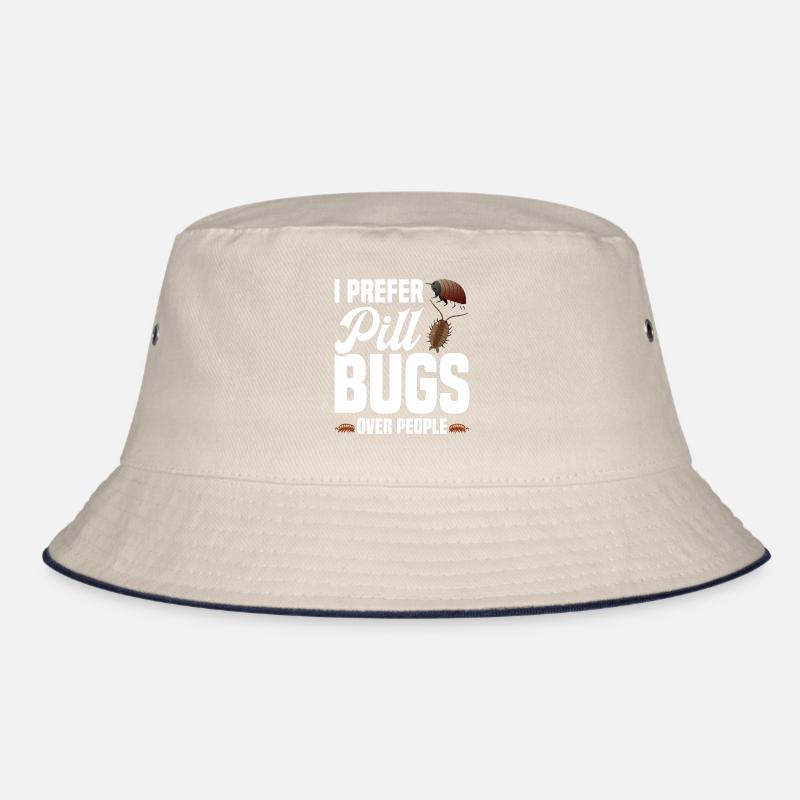 Pill Bug Owner Personal servant do not pet Rollie Bucket Hat