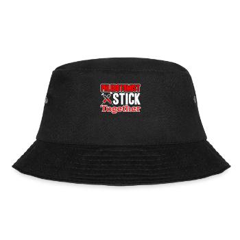 Phlebotomist Stick Together - Bucket Hat - black - Front - Lela (165cm)