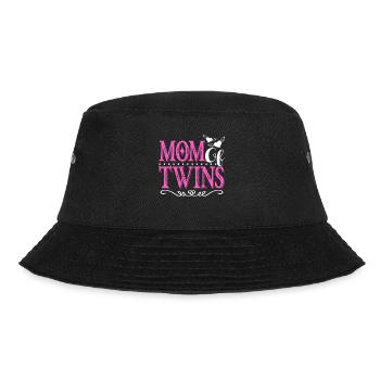 Mother's Day Mom Of Twins - Bucket Hat - black - Front - Lela (165cm)