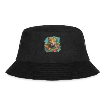 Jaguare Jaguar - Bucket Hat - Schwarz - Vorne - Lela (165cm)